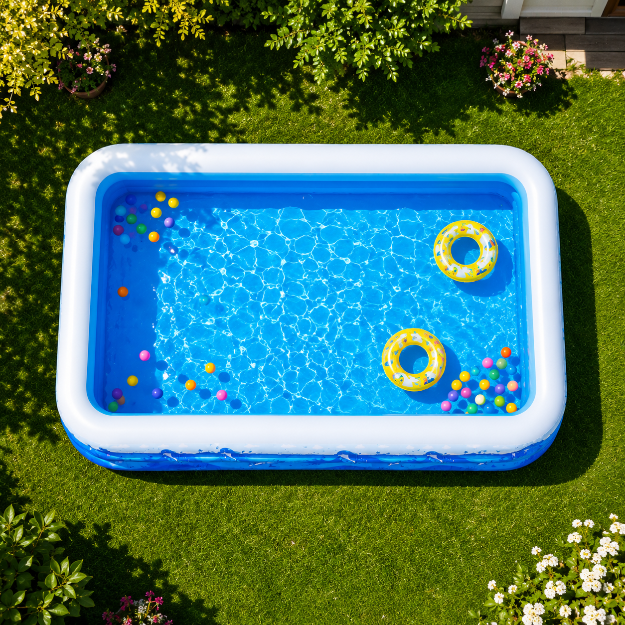Sombry Piscine gonflable Extra Large